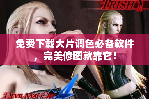 免费下载大片调色必备软件，完美修图就靠它！