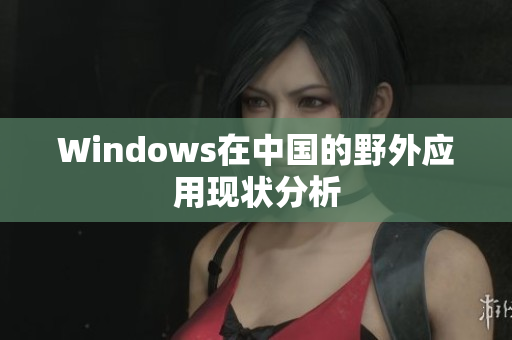 Windows在中国的野外应用现状分析