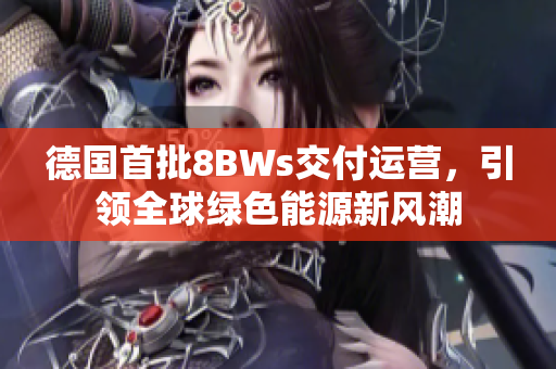 德国首批8BWs交付运营，引领全球绿色能源新风潮