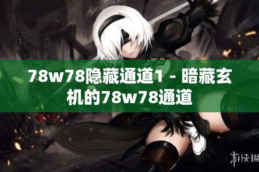 78w78隐藏通道1 - 暗藏玄机的78w78通道