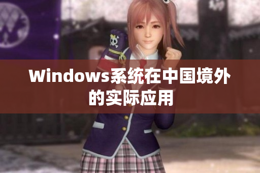 Windows系统在中国境外的实际应用