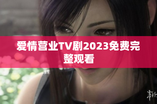 爱情营业TV剧2023免费完整观看