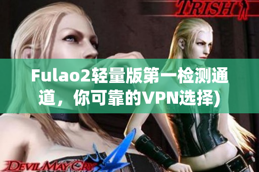 Fulao2轻量版第一检测通道，你可靠的VPN选择)