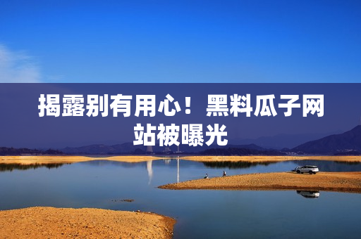 揭露别有用心！黑料瓜子网站被曝光