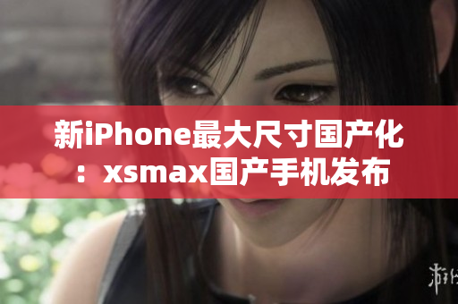 新iPhone最大尺寸国产化：xsmax国产手机发布