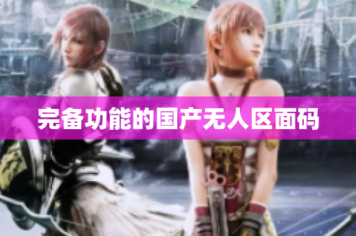 完备功能的国产无人区面码