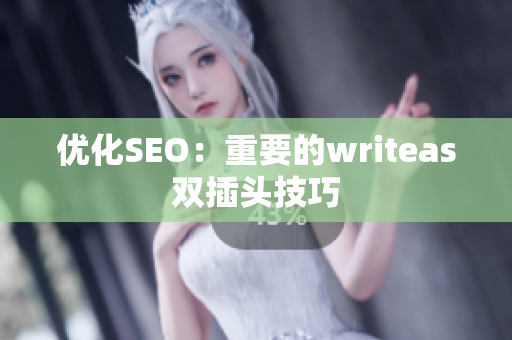 优化SEO：重要的writeas双插头技巧