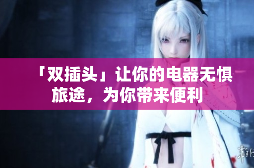 「双插头」让你的电器无惧旅途，为你带来便利