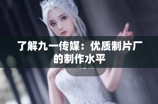 了解九一传媒：优质制片厂的制作水平