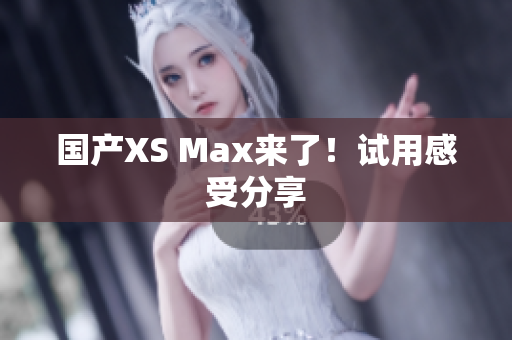 国产XS Max来了！试用感受分享