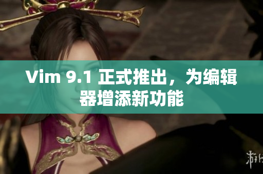 Vim 9.1 正式推出，为编辑器增添新功能