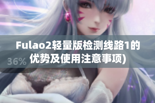 Fulao2轻量版检测线路1的优势及使用注意事项)