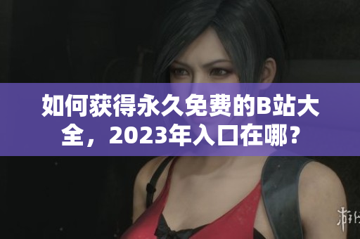如何获得永久免费的B站大全，2023年入口在哪？