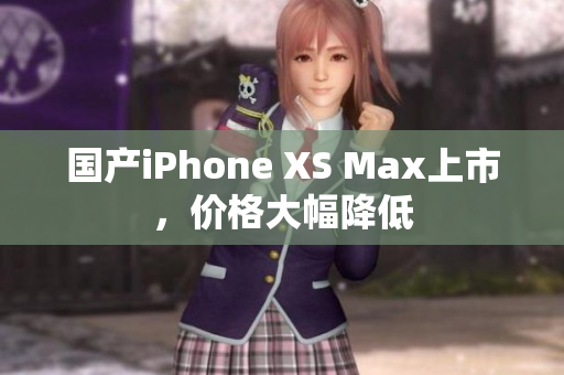 国产iPhone XS Max上市，价格大幅降低