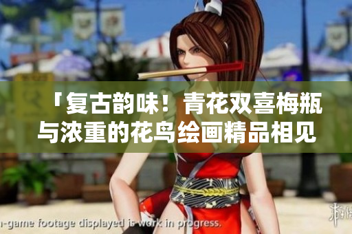 「复古韵味！青花双喜梅瓶与浓重的花鸟绘画精品相见欣喜」