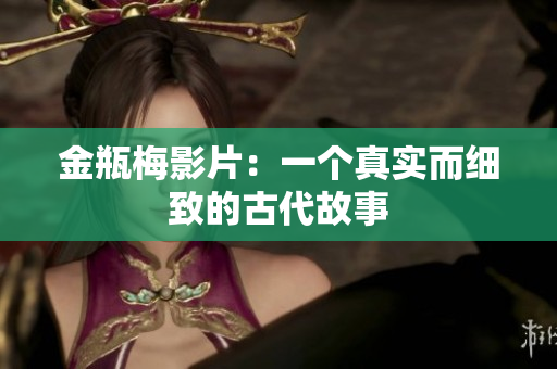 金瓶梅影片：一个真实而细致的古代故事