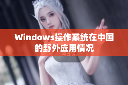 Windows操作系统在中国的野外应用情况