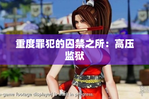 重度罪犯的囚禁之所：高压监狱