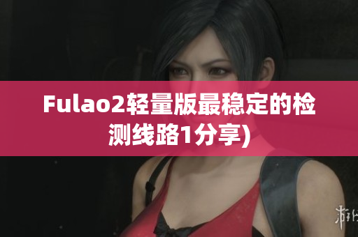 Fulao2轻量版最稳定的检测线路1分享)