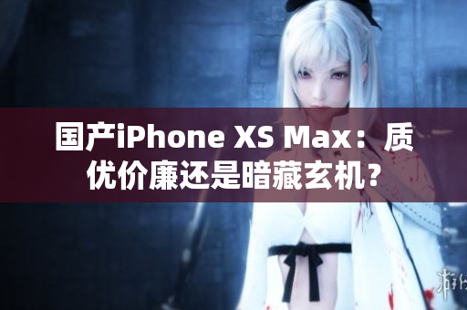 国产iPhone XS Max：质优价廉还是暗藏玄机？