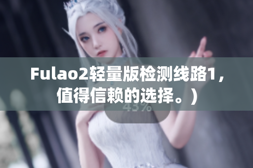 Fulao2轻量版检测线路1，值得信赖的选择。)