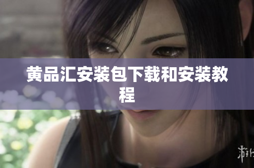 黄品汇安装包下载和安装教程