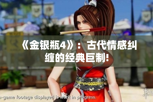 《金银瓶4》：古代情感纠缠的经典巨制!