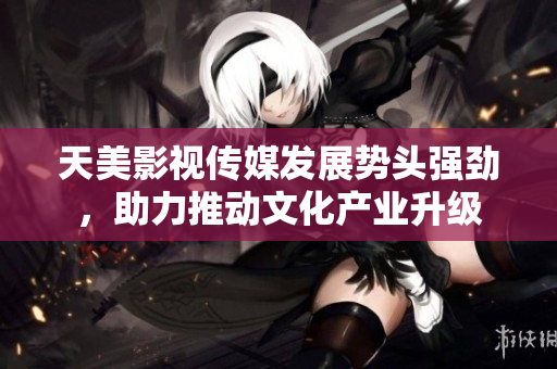 天美影视传媒发展势头强劲，助力推动文化产业升级