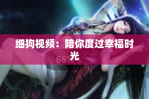 细狗视频：陪你度过幸福时光